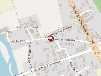 Carte de Rousseliere Alain à Bonnes