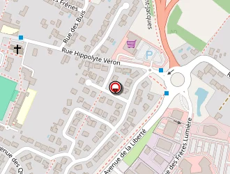 Carte de Le Saint Jacques à Buxerolles