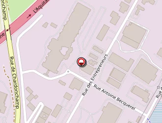 Carte de Pc86 à Poitiers