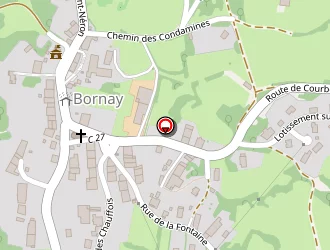 Carte de Boudet à Bornay