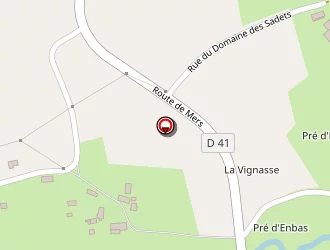 Carte de Les Sadets (earl) à Sarzay