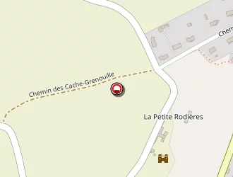 Carte de Gîte De La Petite Rodière à Latillé