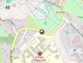 Carte de City Stade à Bourbon-lancy