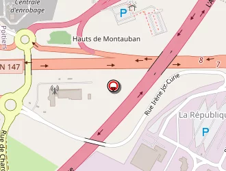 Carte de S.a.f à Poitiers