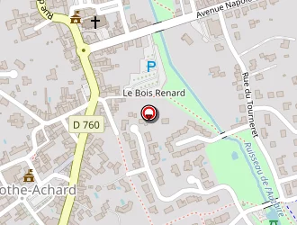 Carte de Chemin De La Forêt à Mothe-achard (la)