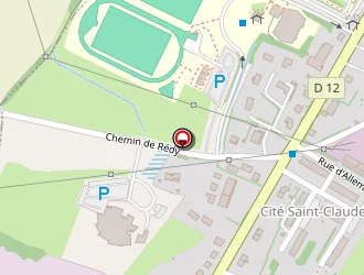 Carte de Complexe Sportif à Louhans