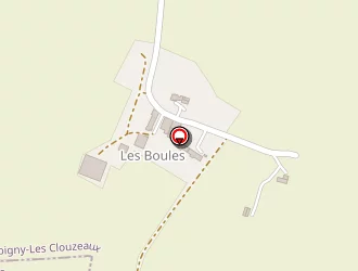 Carte de Mazoué (earl) à Clouzeaux (les)