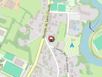 Carte de Espace Menuiseries à Louhans