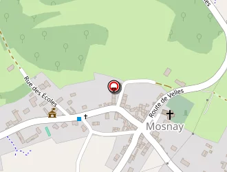 Carte de La Poste à Mosnay