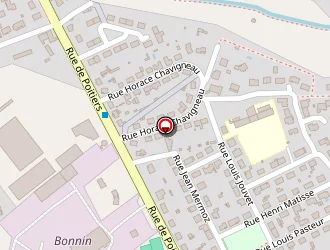 Carte de Sas Bonnin à Migné-auxances