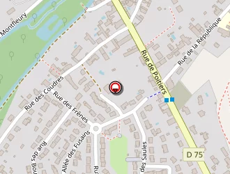 Carte de Bohn Thierry à Migné-auxances