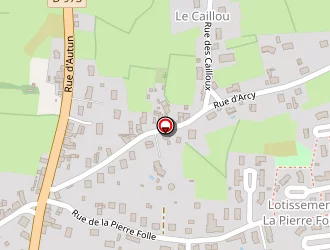 Carte de Chambre D'agriculture à Bourbon-lancy