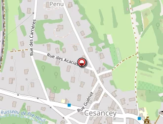 Carte de Villaverde à Cesancey