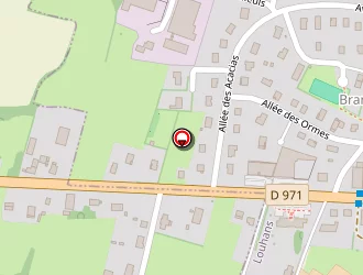 Carte de Laclergerie à Louhans