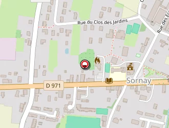 Carte de Lécuelle Electricité à Sornay