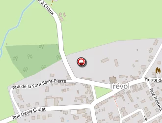 Carte de Commune De Trévol à Trévol