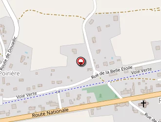 Carte de Salle Polyvalente à Ruffec