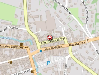 Carte de Secmi Saône Rhône à Louhans