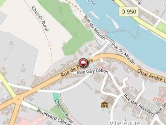 Carte de Pizza Blancoise à Blanc (le)