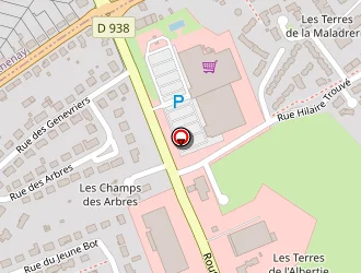 Carte de Secheret à Pompaire