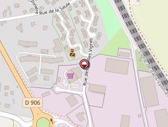 Carte de Auchan à Sennecey-le-grand