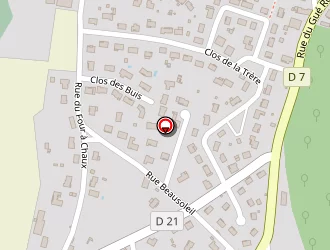 Carte de Branger Alain à Vouillé