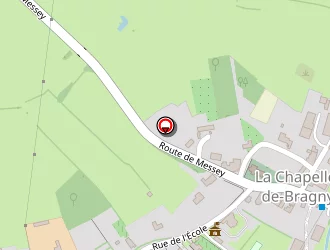 Carte de Synd Inter Com Vocation Scolai (syndicat Intercommunal à Vocation Scolaire) à Chapelle-de-bragny (la)