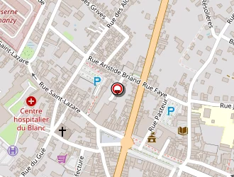 Carte de La Salamandre à Blanc (le)