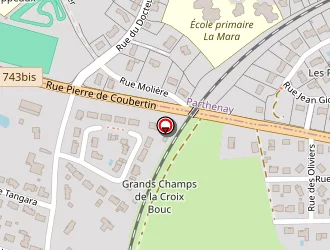 Carte de Gachignard Line à Pompaire