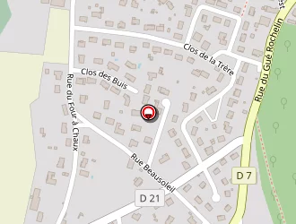 Carte de Le Banjo à Vouillé