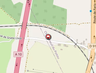 Carte de Clean Toiture à Chasseneuil-du-poitou