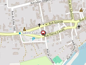 Carte de Borup Karin à Saint-gaultier