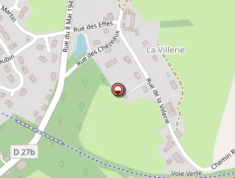 Carte de Vidanges Blancoises (les) à Blanc (le)