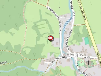 Carte de Le Metiss à Revigny