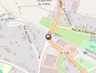 Carte de Centre E.leclerc à Blanc (le)