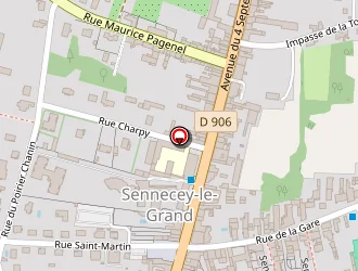 Carte de Groupama à Sennecey-le-grand