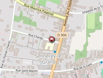 Carte de Serenite à Sennecey-le-grand