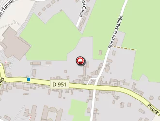 Carte de La Croix Blanche à Châtelet (le)