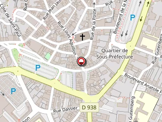 Carte de Ventura Jérome à Parthenay