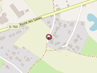 Carte de Santo Claudette à Venansault