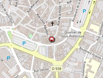 Carte de Taxi Du Centre à Parthenay