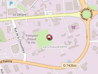 Carte de Renault Trucks Services Véhicules Proximité Parthenay Point Service à Parthenay