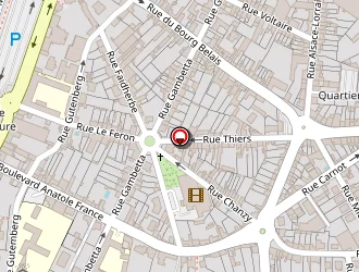 Carte de Guillaume Geoffroy à Parthenay