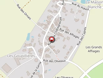 Carte de Ouvrard à Chantonnay