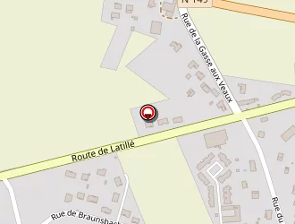 Carte de Garage Poudret à Vouillé