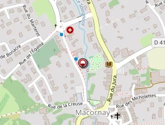 Carte de Barbaud Régis à Macornay