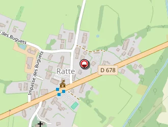 Carte de Ecole Maternelle à Ratte