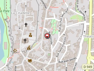 Carte de Le Sentier Des Saveurs à Parthenay