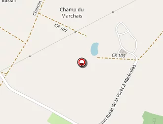 Carte de Au Pti Creu à Blanc (le)