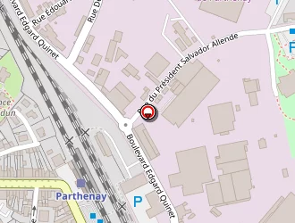 Carte de Antic'arts à Parthenay